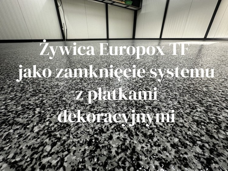 bezbarwna zywica tf na płatkach dekoracyjnych
